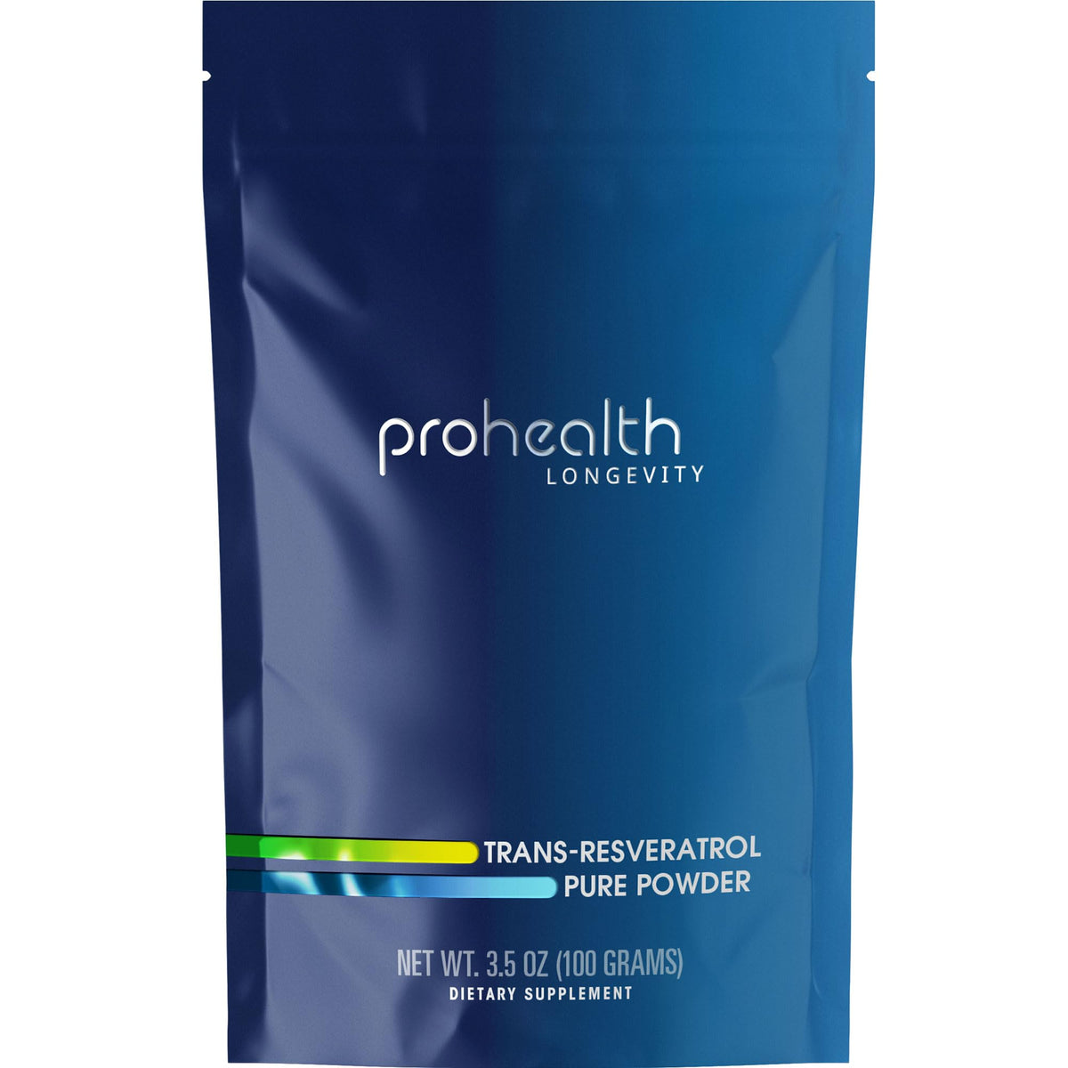 ProHealth Longevity Bulk Trans Resveratrol Powder 100 Grams - Pure Pharmaceutical Grade, 1000 mg per Scoop, Superior Absorption and Bioavailability