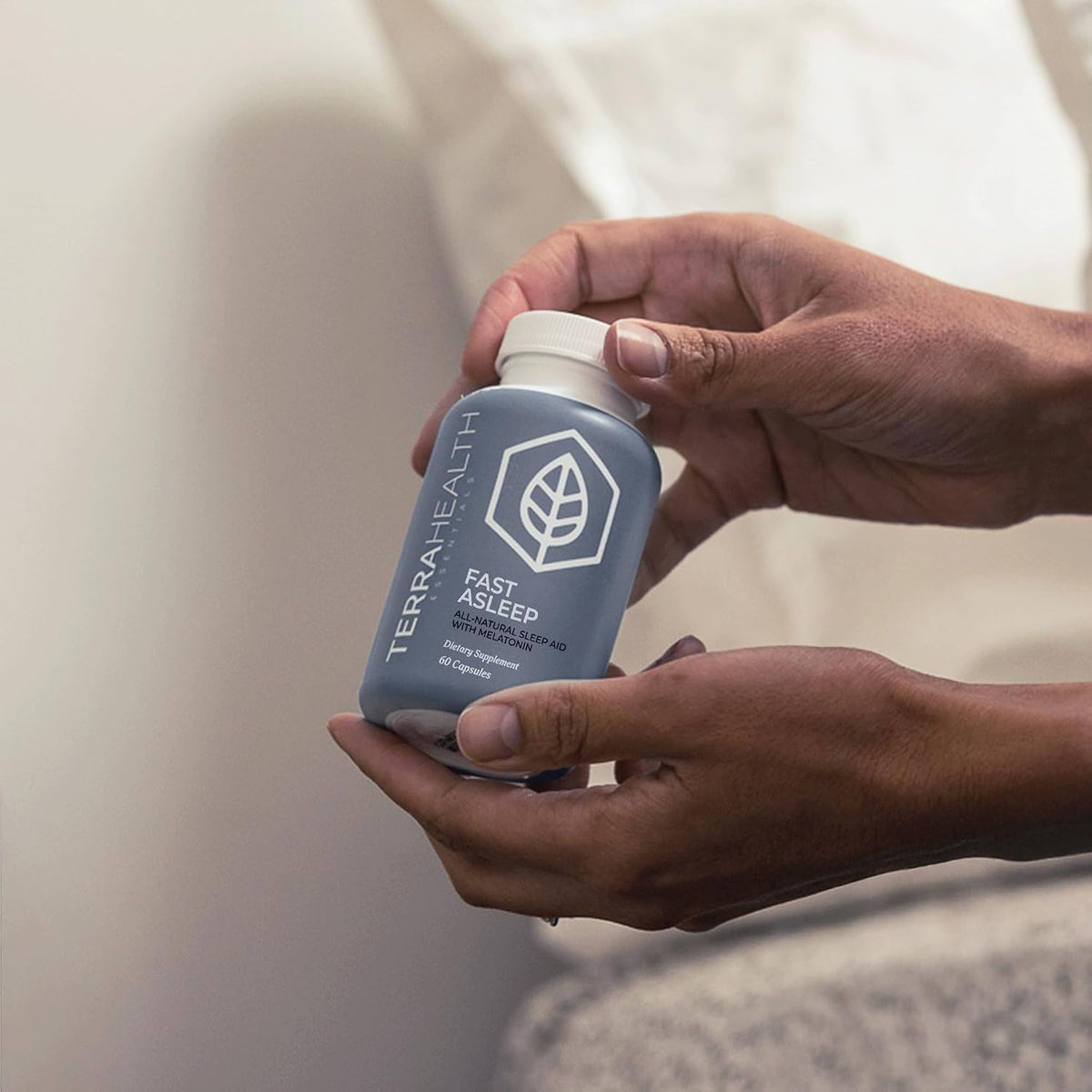 Terra Heath Essentials Fast Asleep - Sleep Support, Helps with Sleeplessness & Restlessness - All Natural, 30 Day Supply