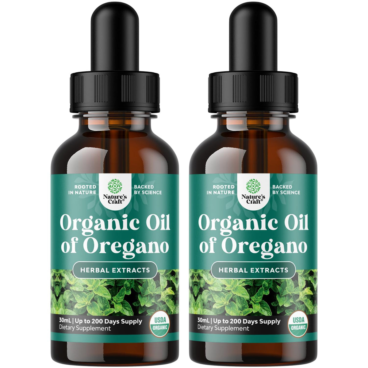 Organic Oregano Oil Drops - Super Concentrated Liquid Oil of Oregano with Carvacrol 60% for Digestion & Immune Support- Liquid Herbal Extract Tincture for Immune Strength & Healthy Intestines -1 Fl Oz