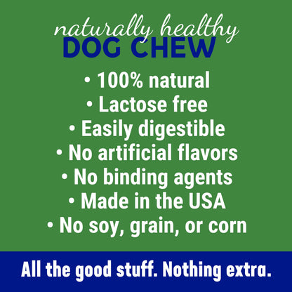 Himalayan Dog Chew Churro, Soft Yak Cheese Treat, Peanut Butter, 4 Sticks | 100% Natural, Soft Density Dental Support, Gluten Free, Healthy Safe Dog Treats for All Breeds and Ages, Lactose & Grain Free