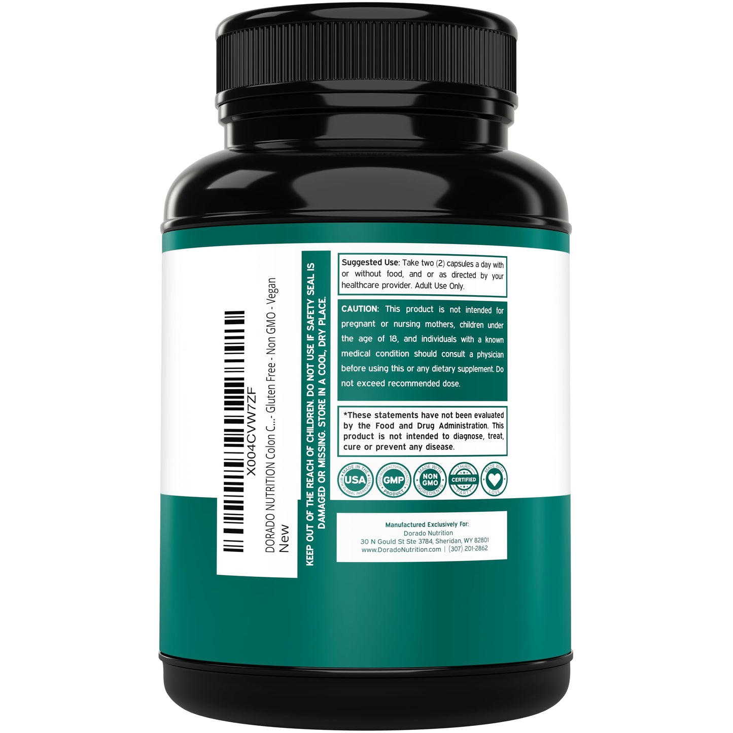 Colon Cleanse & Detox 15 Day Gut Cleanse (30 Count) Intestinal Cleanse Pills & Probiotic for Gentle Laxative & Bowel Relief for Stomach Bloating - Third Party Tested, Vegan, Non-GMO - Made in USA