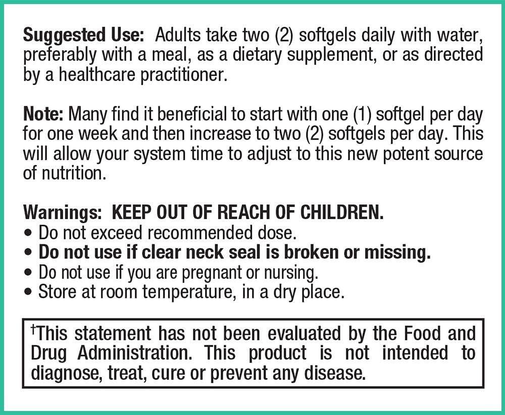 Peak Pure & Natural, Peak Golden Oil Cold Pressed Organic Black Seed Oil Supplement - Black Seed Oil for Digestive Health, Skin Nutrition, Joint Comfort - 60 Capsules