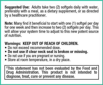 Peak Pure & Natural, Peak Golden Oil Cold Pressed Organic Black Seed Oil Supplement - Black Seed Oil for Digestive Health, Skin Nutrition, Joint Comfort - 60 Capsules