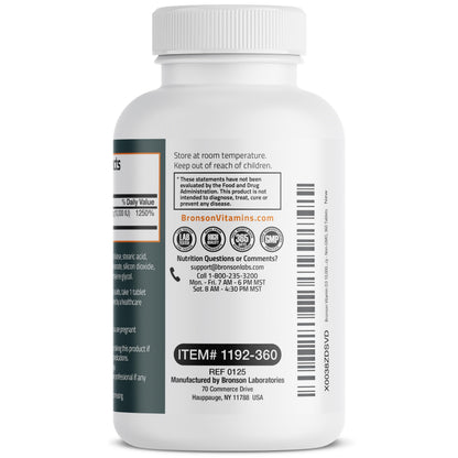 Bronson Vitamin D3 10,000iu (250mcg) Healthy Muscle Function and Immune Support, Non-GMO, 360 Tablets