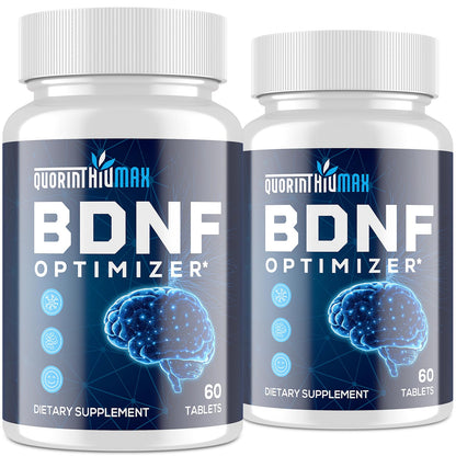 Nootropic Brain Supplement for Memory and Focus – BDNF Optimizer – Cognitive, Mental Clarity & Mood – High Absorption – Organic Lion's Mane, L-Theanine, Ginkgo Biloba & Alpha GPC – 60 Tablets