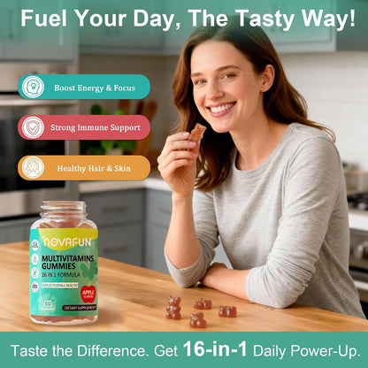 Potassium Citrate & Multivitamin Gummies 2-Pack Bundle – Supports Electrolyte Balance & Daily Nutritional Wellness for Adults