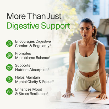 BIOptimizers Probiotic Breakthrough – Lactobacillus Plantarum OM Probiotics & Prebiotics Health Supplement for Gut, Digestive & Immune Support Probiotics for Women Men Elderly– 30 Vegan Capsules