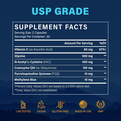 Itharoventis Zeolite Drops with Vitamin B12 & D3 + Methylene Blue USP Grade Supplement