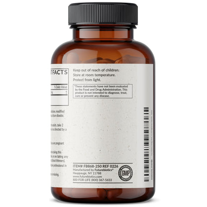 Futurebiotics Ginkgo Biloba Extra Strength Supports Brain Function & Memory Support, 120 Vegetarian Capsules