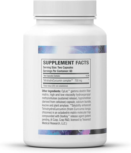 Tesseract Medical Research TetraCumin SR Joint Support Supplement & AnaQuell QR, Stress Relief & Mood Support Supplement