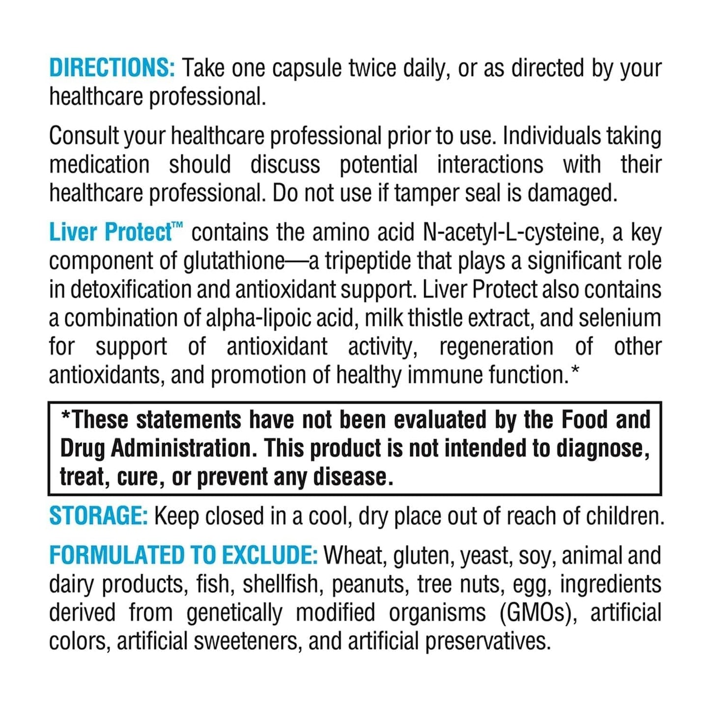 XYMOGEN Liver Protect - Liver Health & Antioxidant Support Supplement* - Milk Thistle, Alpha-Lipoic Acid, NAC & Selenium