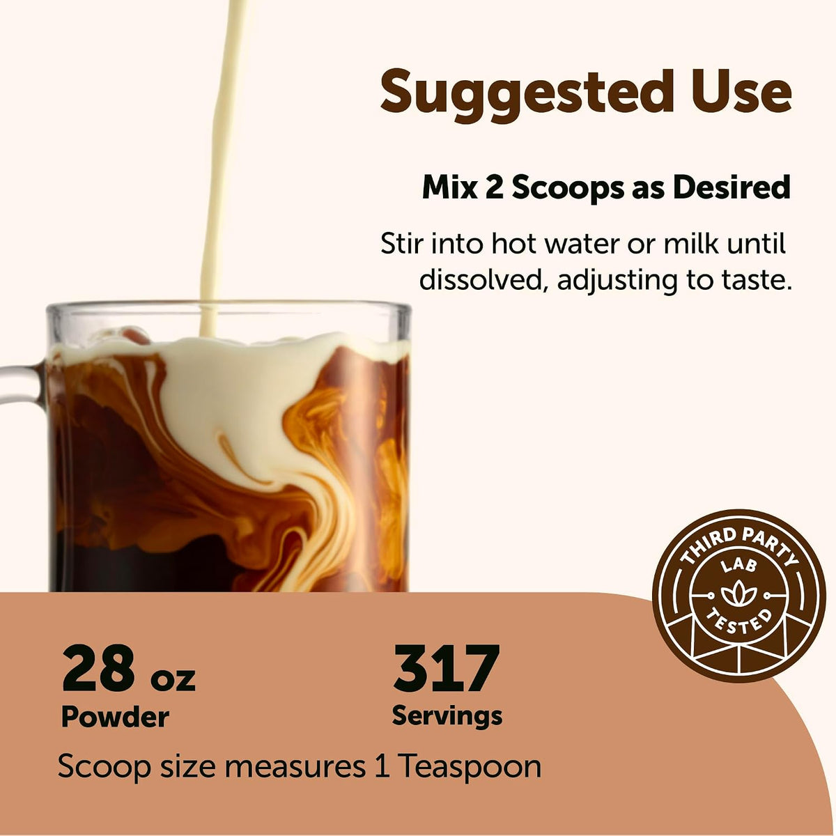 Micro Ingredients Organic Instant 10 in 1 Mushroom Coffee Powder, 28 Ounce (317 Servings) | Premium Arabica Coffee with Lion’s Mane, Chaga, Reishi & More