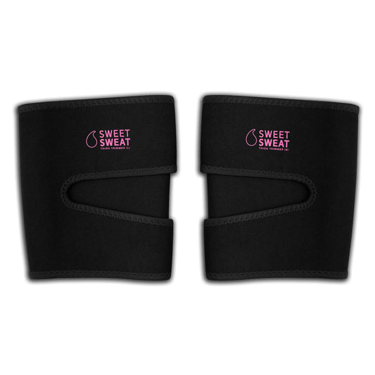 Sports Research Sweet Sweat Thigh Trimmers for Men & Women Increases Sweat & Activity to the Thighs during Exercise (Pink Logo, Medium) Sports Research buy supplements Au