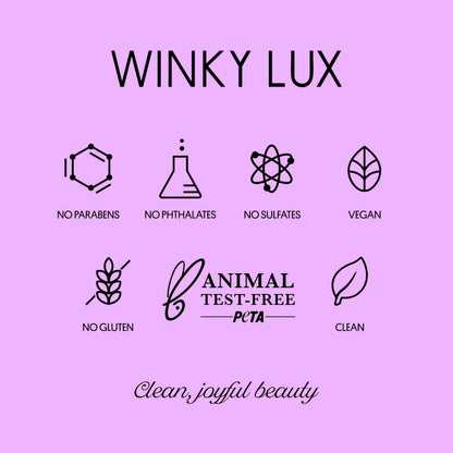 Winky Lux Aurora Glimmer Balm – Nourishing pH Lip Balm with Color Changing Mauve Tint, Hydrating Ceramides Soften and Hydrates Lips, Coconut Scent