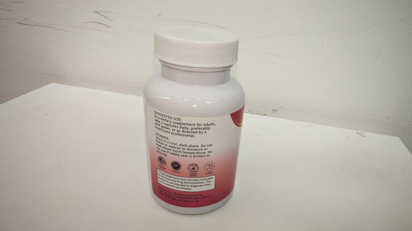 Aultink True Fem - Feminine Probiotics Vitamin Capsulas for Women 60 Count