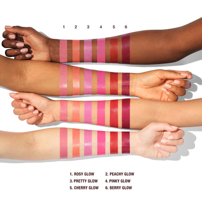 Charlotte Tilbury Unreal Healthy Glow Blush Stick - Buildable Cream Makeup with a Skincare-Infused Formula - Easy to Use, Blendable & Leaves Skin with a Luminous Sheen - Berry Glow