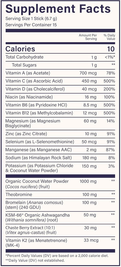 BEAM Glow, Hormone Balance for Women, Thyroid Support for Women, Natural Hormone Support Powder with Selenium and Bromelain, PMS Relief, Energy, Hair Skin & Nails, Vegan, No Sugar, 30 Servings