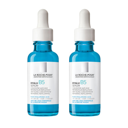 La Roche-Posay Hyalu B5 Suractivated Hyaluronic Acid Serum for Face, Vitamin B5 + Hyaluronic Acid + Glycerin, Hydrating Serum Visibly Plumps Skin,