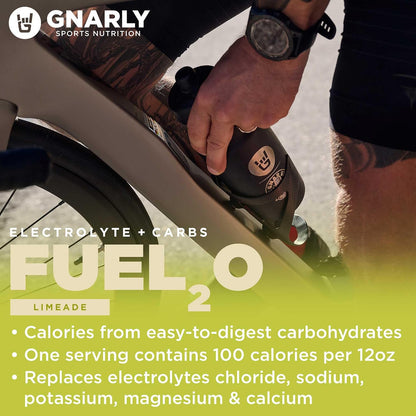 Gnarly Nutrition Hydrate Grapefruit (14.10oz) Fuel2O Limeade - (25 Serv) Bulk Bag (25.57oz)
