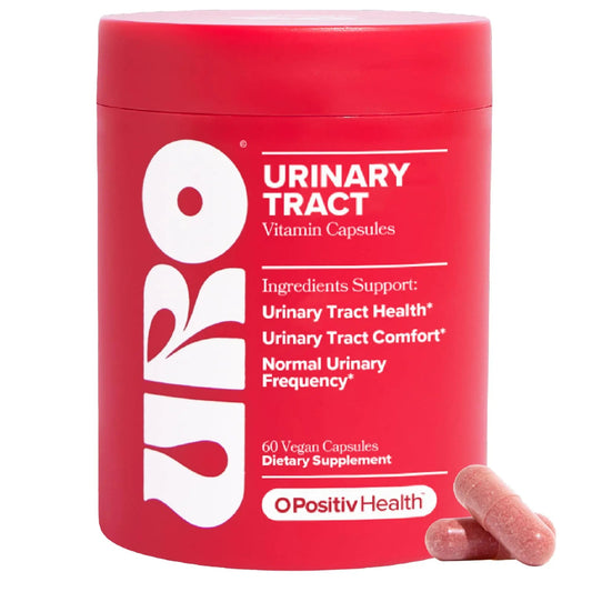O Positiv URO Urinary Tract Health Supplement for Women, 60 Count (Pack of 1) - Urinary Support Vitamins with Pacran Complete Cranberry Extract, D-Mannose, & Vitamin C - Vegan & Gluten-Free O PositivBuy Supplements Australia