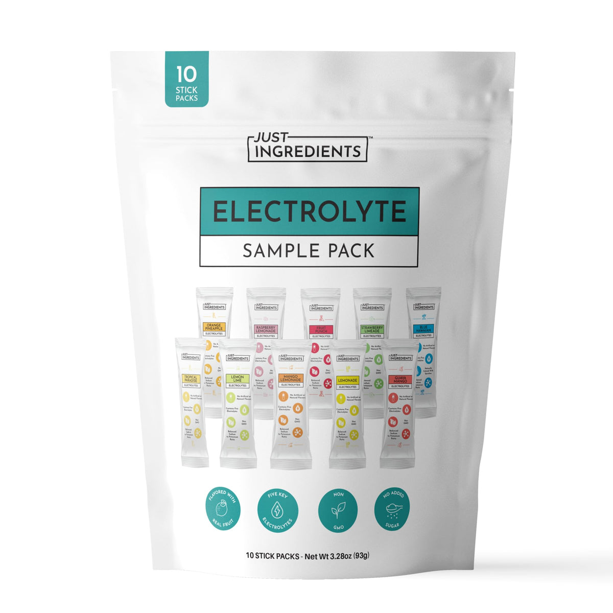 Blue Hawaiian Electrolytes Drink Mix | 30 Servings | Organic Coconut Water, Spirulina & 5 Key Electrolytes