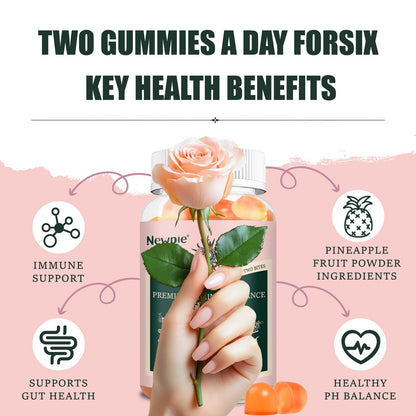 SUWENY Pineapple Gummies for Women ph Premium Feminine Balance Gummies for Women Health Immune Support Vegan, Gluten-Free & Halal-60 Gummies-30 Servings (1)