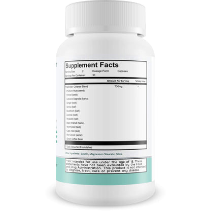 Sebi Detox Cleanse - Advanced Detoxification Support - Detox The Entire Body Starting with The Gut - Help Remove Toxins - Inspired by dr sebi Products