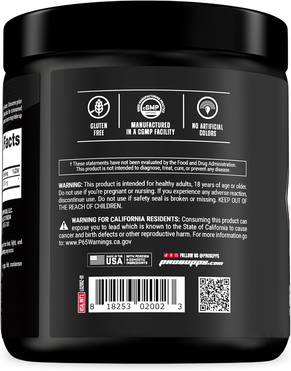 ProSupps Hyde Signature Sustained Pre-Workout, Fruit Punch and Creatine 300 Bundle