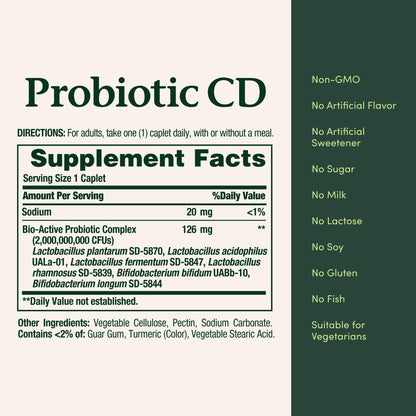 Nature's Bounty Probiotic 10 Daily Probiotic Supplement for Digestive, Immune, and Upper Respiratory Support, Ultra Strength, 30 Capsules 1 Pack