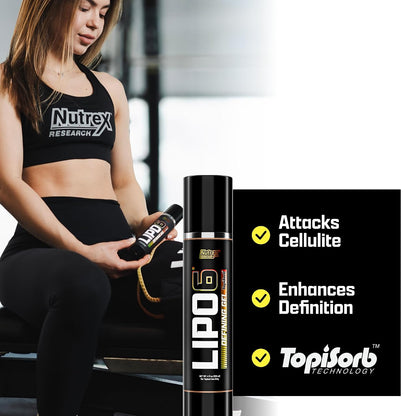 Nutrex Research Lipo-6 Defining Gel & L-Carnitine 3000 Passionfruit Guava | Stimulant-Free Workout Support | Fast-Absorbing Topical Gel + Liquid L-Carnitine