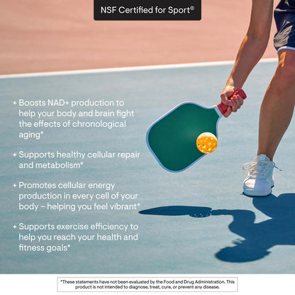 THORNE - NiaCel 400 - NAD Supplement - Nicotinamide Riboside - Supports Healthy Aging, Cellular Energy Production & Sleep-Wake Cycle* - NSF Certified for Sport & Vegan - Gluten-Free - 60 Capsules THORNE buy supplements Au