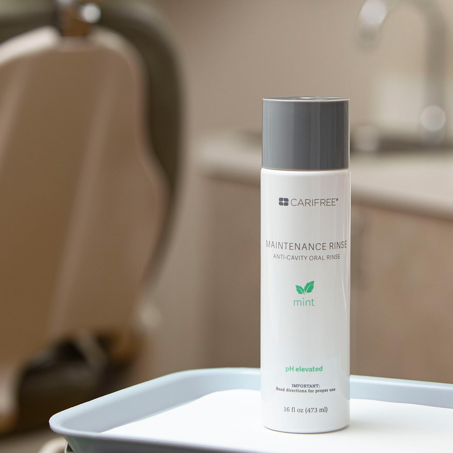 CariFree Maintenance Rinse, Mint Flavored, Anti-Cavity Fluoride Mouthwash, Dentist Recommended, Prevents Oral Decay, Freshens Breath, Alcohol-Free,