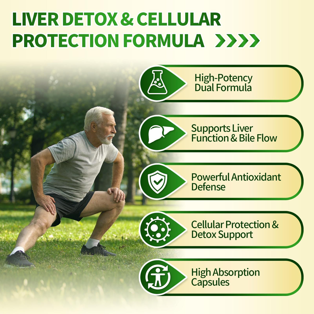 VivoNu TUDCA 625mg + NAC 375mg Supplement Complex Capsules, TUDCA Bile Salt + N Acetyl Cysteine, Antioxidant Supplements for Liver&Lung&Digestion&Gallbladder Cleanse(180 Capsules)