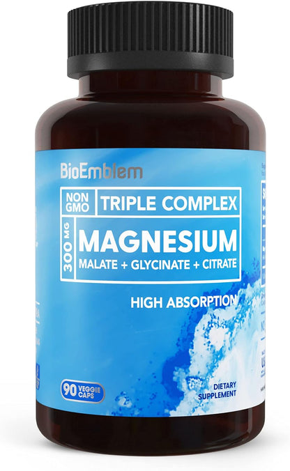 BioEmblem Triple Magnesium Complex and Vitamin B-Complex