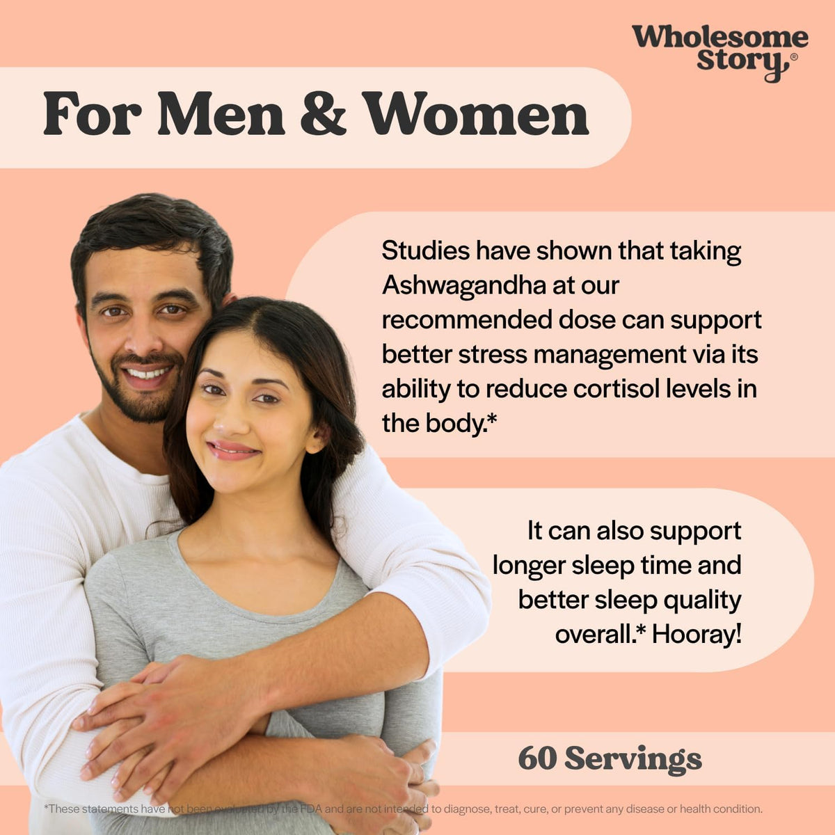 Vegan KSM 66 Ashwagandha Capsules| High Potency 5% Withanolides | Ashwagandha Root Extract Supplements | Ashwagandha 300mg | Stress Management & Well Being Support | 60 Ashwaganda Pills