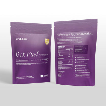 Pendulum Gut Fuel - Fiber + Polyphenol, Prebiotic Blend to Support Digestion, Microbiome Balance, and Help Reduce Hunger