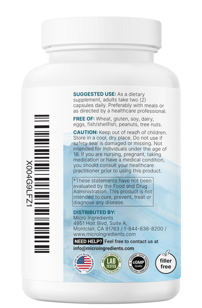 Micro Ingredients Pure Methylated Multivitamin Supplement, 240 Capsules | 19-in-1 Formula with Methylfolate, Methyl B12, Vitamins C, D, Magnesium & Zinc. For Women & Men. Iron Free, Filler Free.