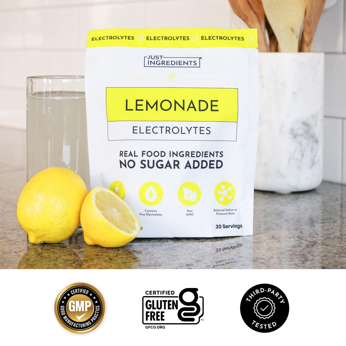 Blue Hawaiian Electrolytes Drink Mix | 30 Servings | Organic Coconut Water, Spirulina & 5 Key Electrolytes