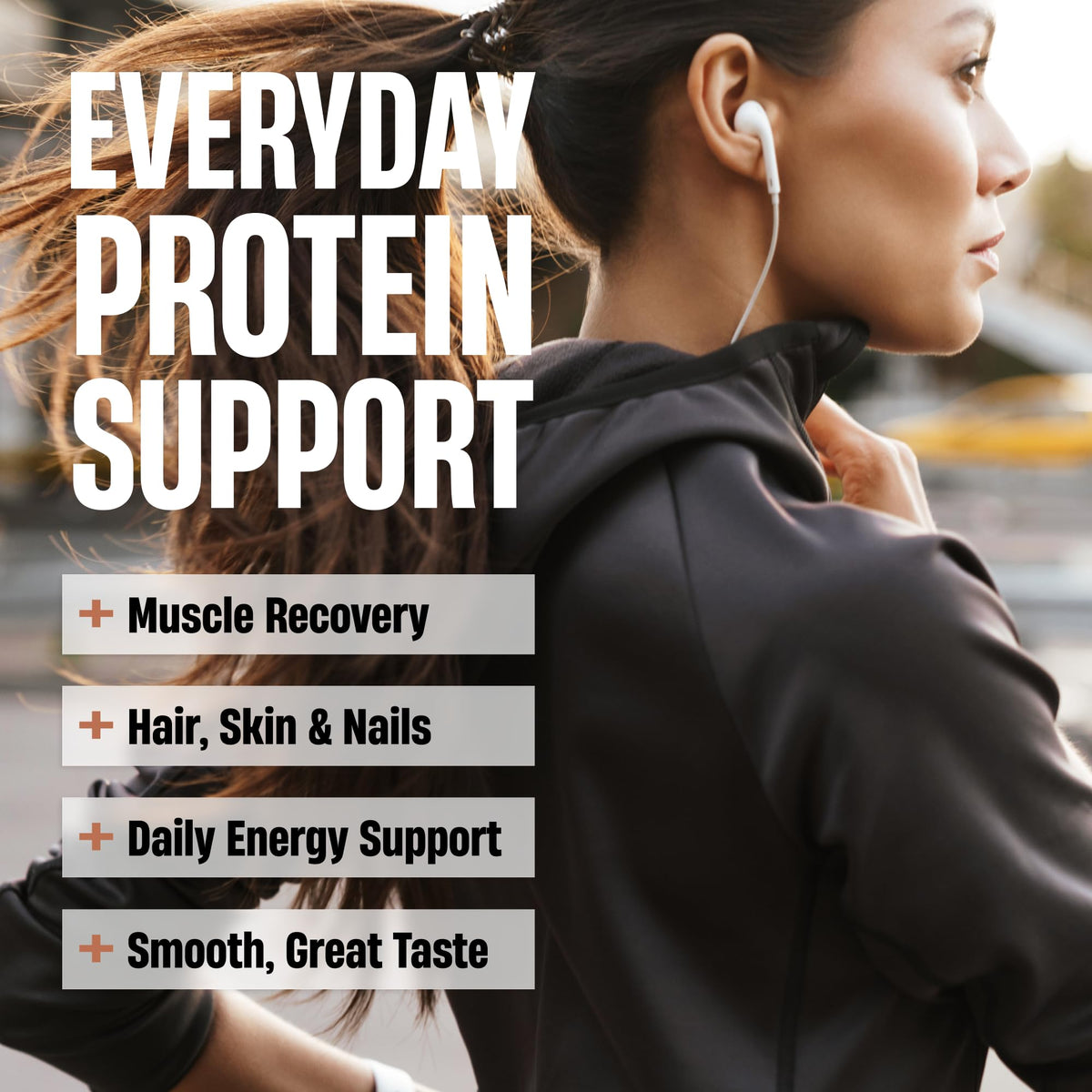 Nutrex Research Whole Food Protein Powder, 20g Protein per Scoop, Lactose Free, Dairy Free, Low Carb Low Fat, Collagen Peptides, 15 Servings (Vanilla Milkshake)