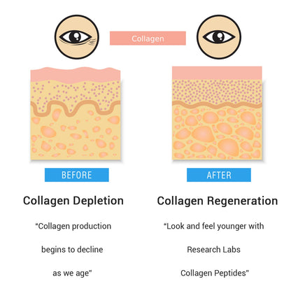 Research Labs 2 for 1 Promo 240 Collagen Pills - 6000 mg Per Day. Grass Fed Anti-Aging Support for Skin, Joints, Tendons, Bones, Hair and Nails.