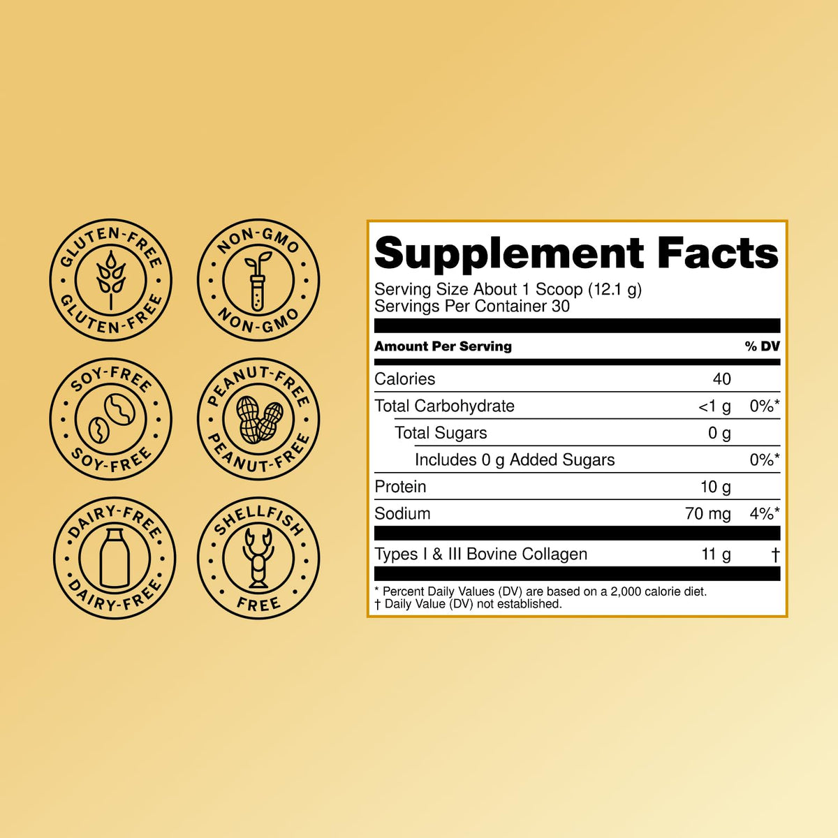 Live Conscious Collagen Peptides Powder - Naturally-Sourced Hydrolyzed Collagen Powder - Hair, Skin, Nail, and Joint Support - Type I & III Grass-Fed Collagen Supplements for Women and Men - 16oz