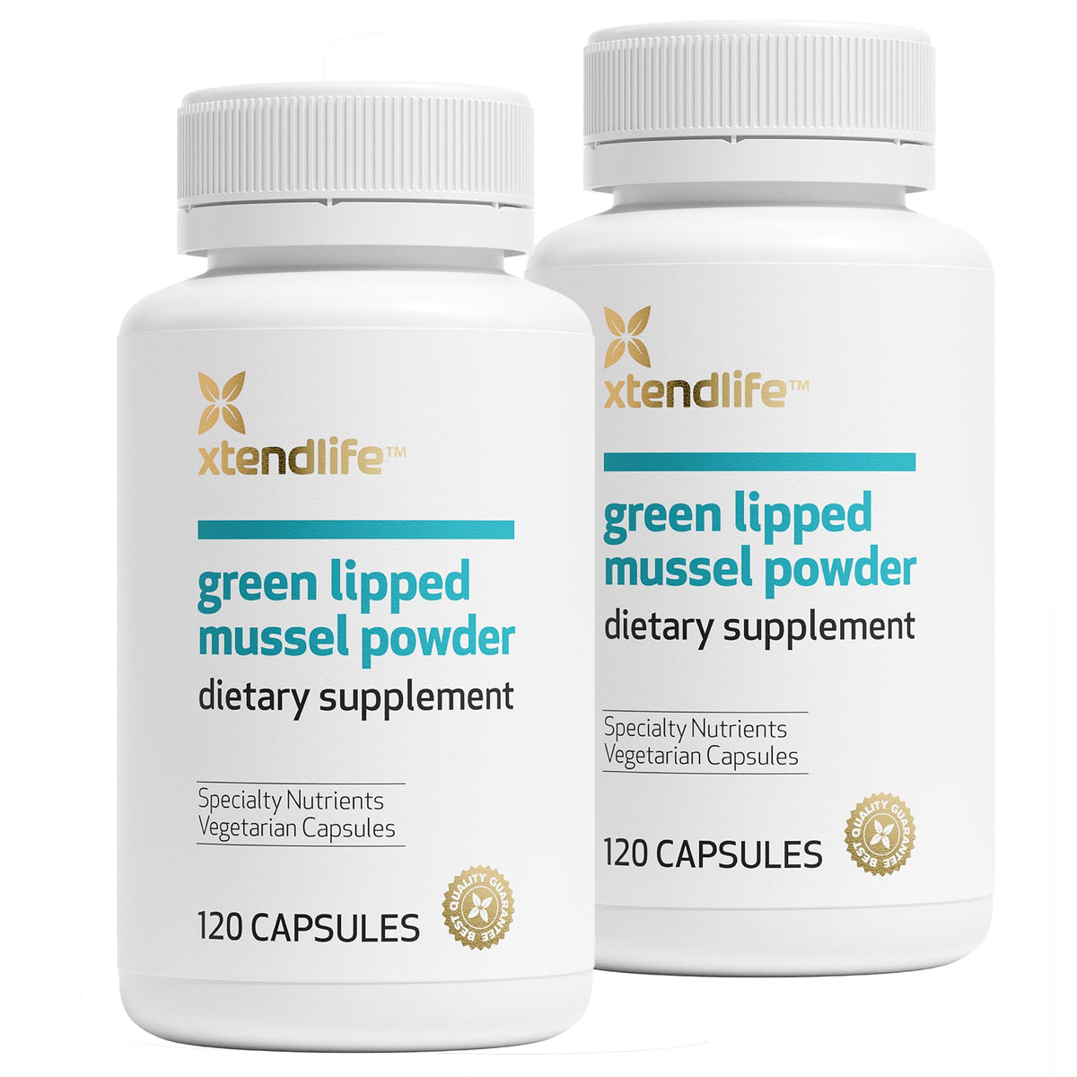 Xtend-Life | Green Lipped Mussel Powder | Extra Strength New Zealand Green Lipped Mussel 2400mg per Serving | for Joint Health & Inflammation Management | 120 Capsules (one Month Supply)