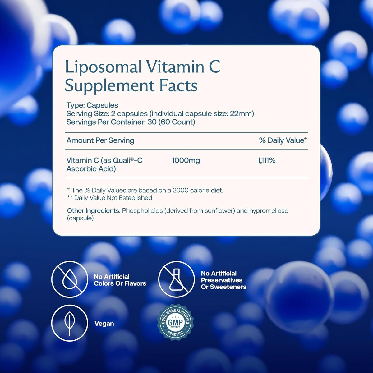 BodyBio Liposomal Vitamin C - High Absorption for Immune & Cellular Health | Pure Ascorbic Acid with Maximum Absorption