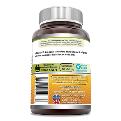 Amazing Formulas Vitamin D3 in Olive Oil 5000 IU Supplement | Softgels | Non-GMO | Gluten-Free | Made in USA (1 Pack | 360 Count)