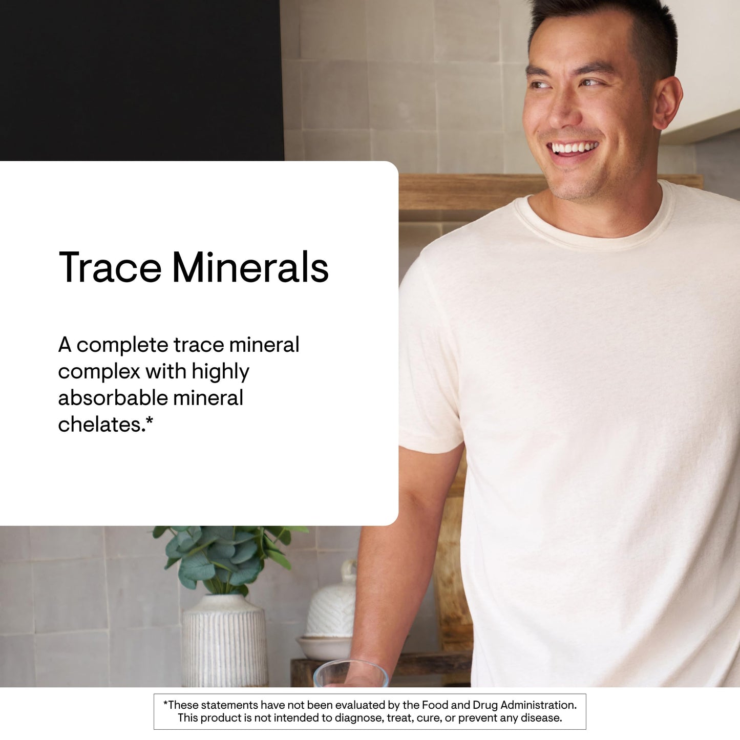 THORNE - Trace Minerals - Optimally Absorbed, Chelated Mineral Supplement with Zinc, Boron, Selenium, Chromium & Manganese - Third-Party Certified
