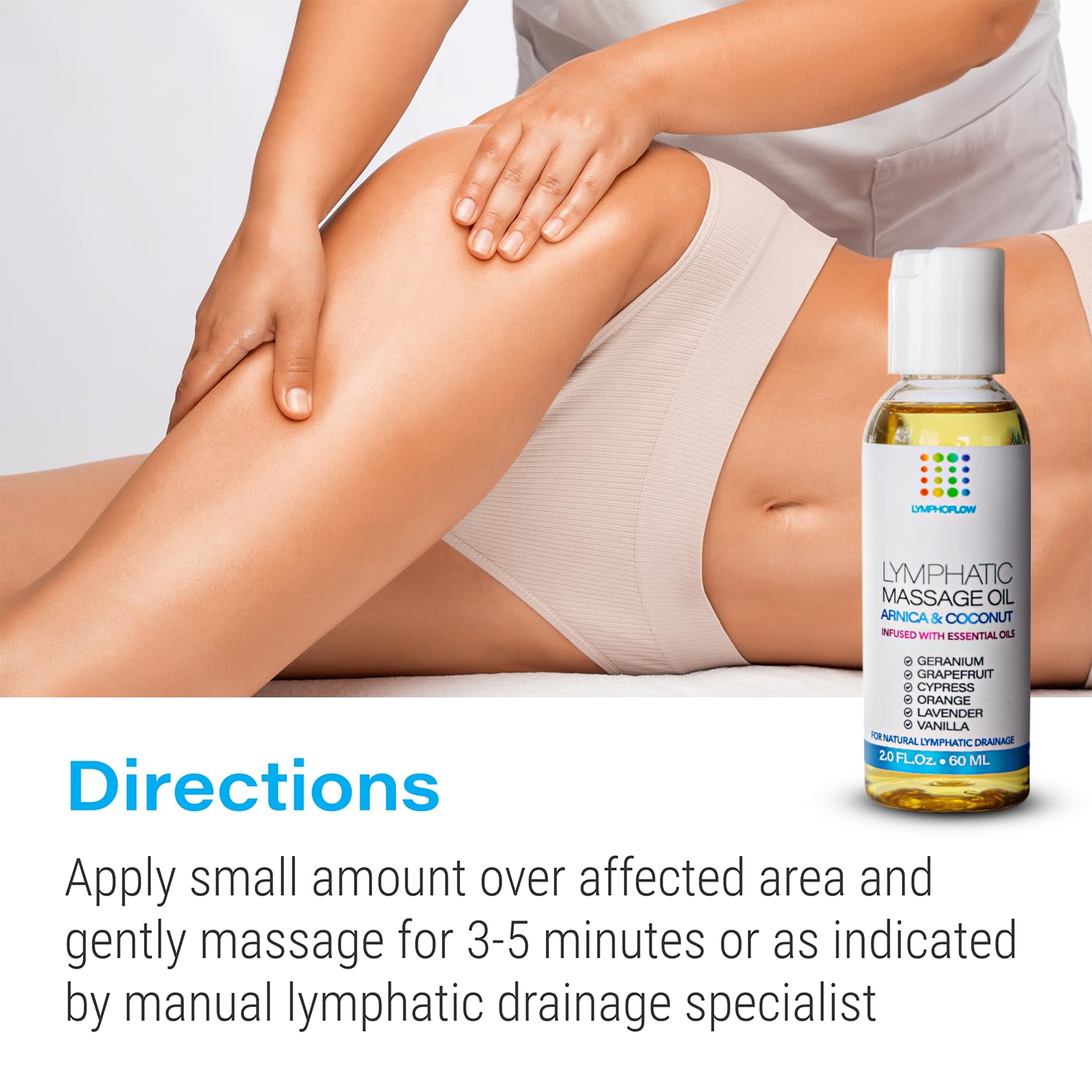 Bruizex Lymphatic Drainage Massage Oil: Arnica and Coconut Oil for Manual Lymph Drainage & Post Surgery Recovery for Liposuction, 360 Lipo, BBL,Tummy Tuck, Lymphedema, Lipedema, Lipo Foam- 2.0 oz Bruizex buy supplements Au