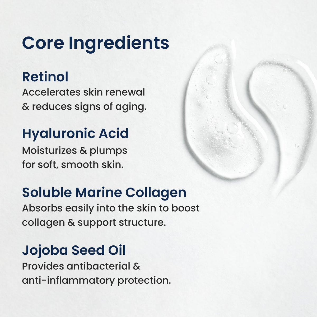 Agelyss Retinol Face Cream - 1% Retinol - Collagen, Hyaluronic Acid - 2 Fl Oz - 60mL - Pack of 1