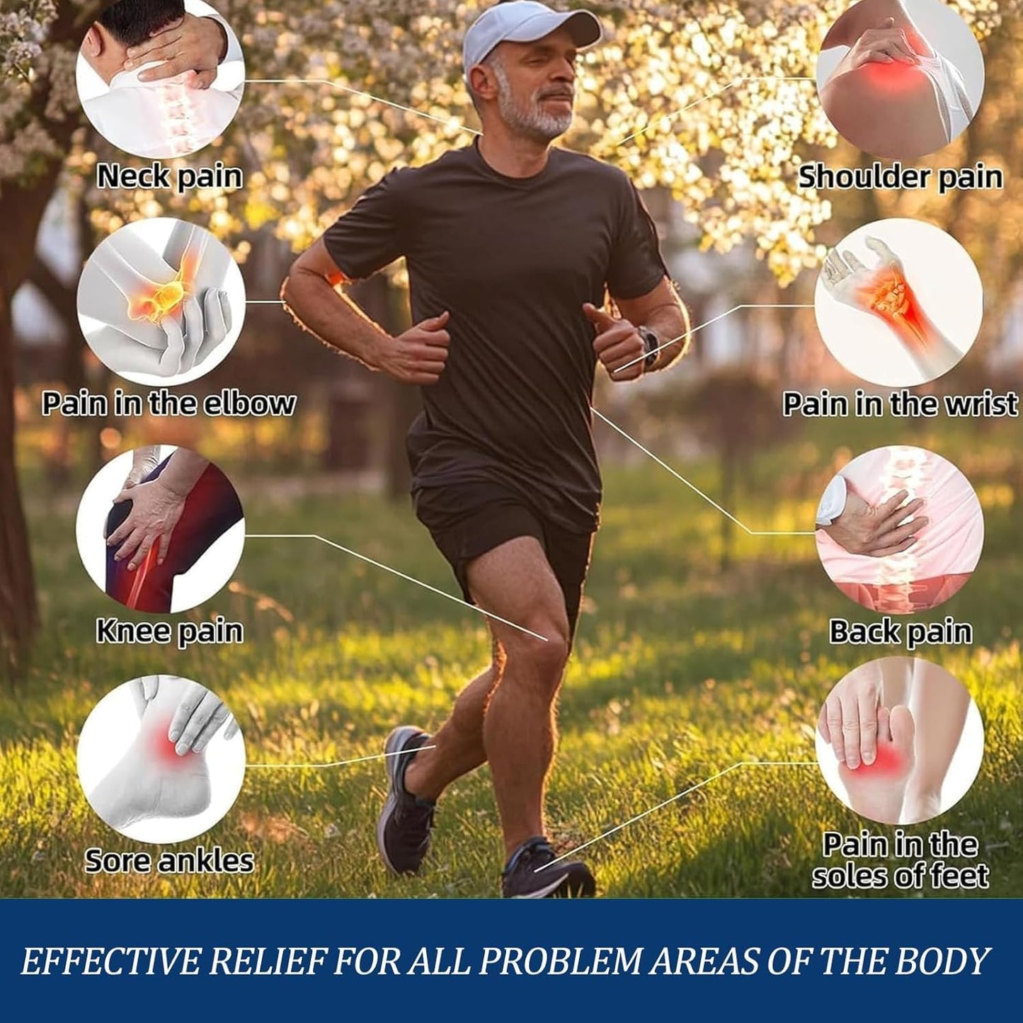 Neuropathy Relief Cream, Neurosoothe Formula Nerve Cream, Contains Capsaicin, Arnica, Menthol, Msm, and Glucosamine, Suitable for Feet, Hands, Legs