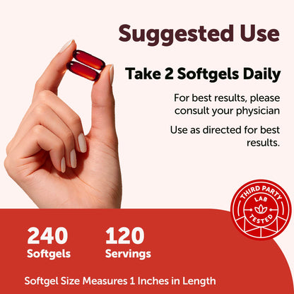 Micro Ingredients Antarctic Krill Oil Supplement 2,000mg Per Serving, 240 Softgels | Omega-3 EPA & DHA with Phospholipids & Natural Astaxanthin | No Fishy Aftertaste | Non-GMO, Gluten Free