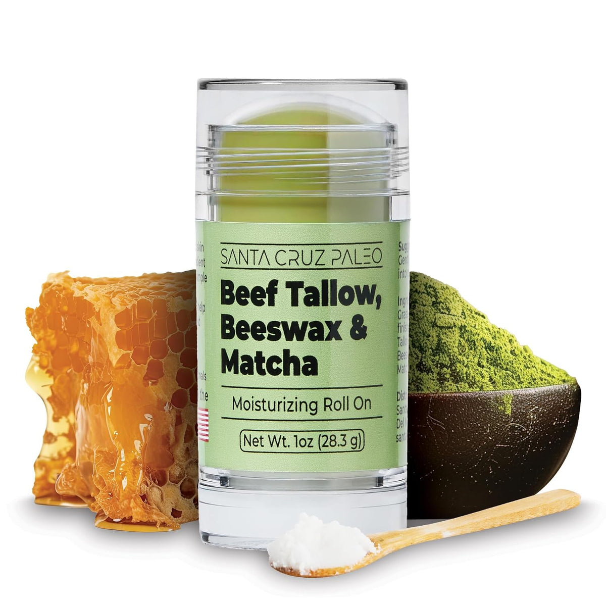 Santa Cruz Paleo Beef Tallow Matcha Moisturizing Balm